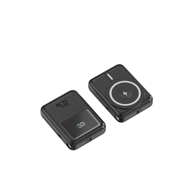 10000mAh Aluminum Alloy Type-C Power Bank W506 with 5V3A 9V2.2A Output and Type-C Input