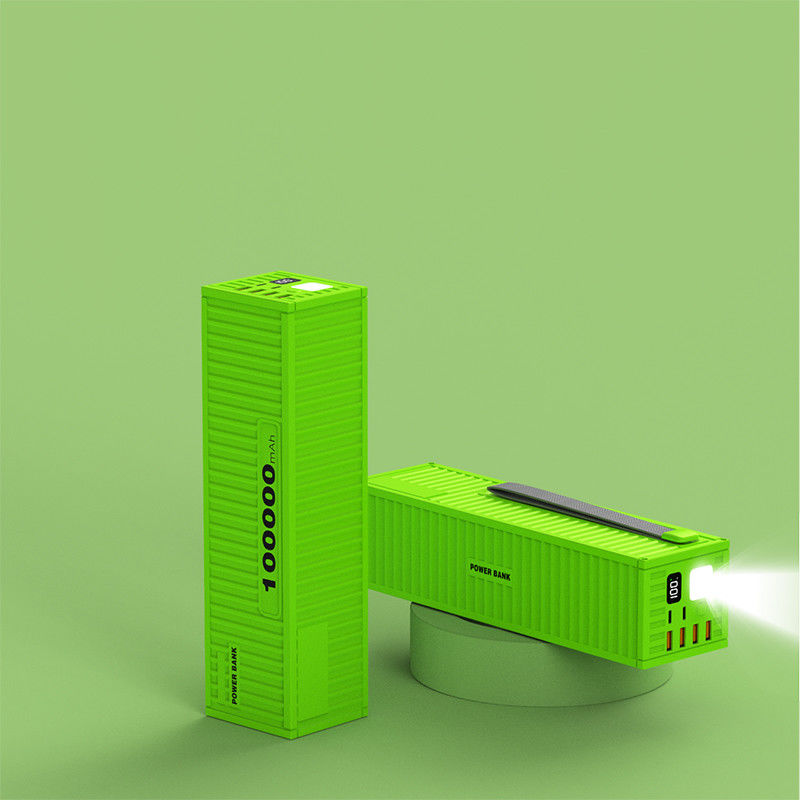 PD22.5W Fast Charging ABS Power Bank 100000mAh Big Capacity Station for Notebook Laptop Triple Type C Eight USB