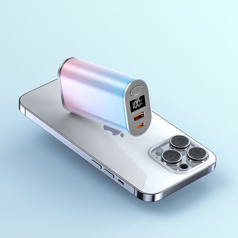 Real Capacity Mini Power Bank 10000 mAh Type C Output Interface Quick Charge Support 22.5W