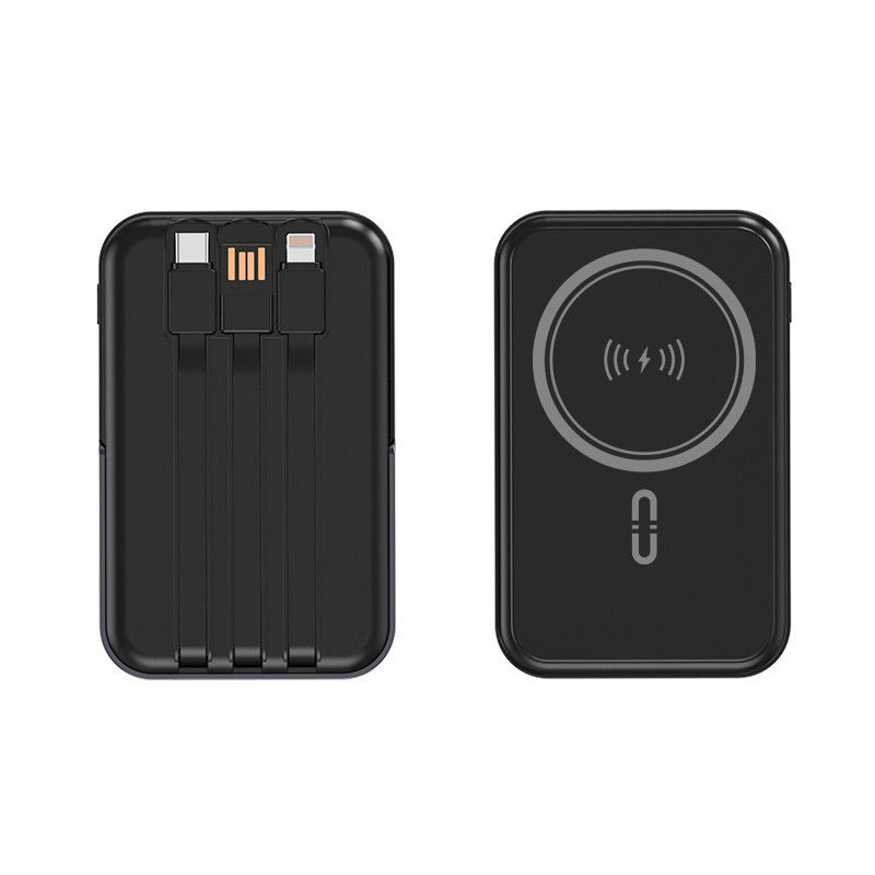 Customized Logo 10000mAh Wireless Fast Charge Powerbank with Magnetic Design