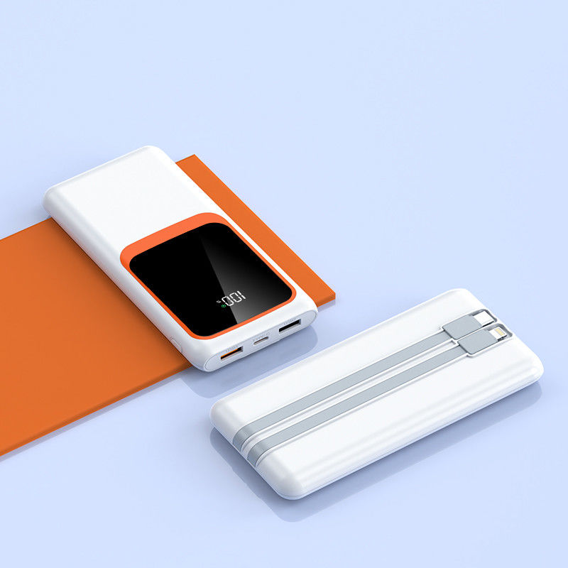 Fast Charging 10000mah Thin Power Bank with TYPE-C Input Interface and Over-Charging Protection