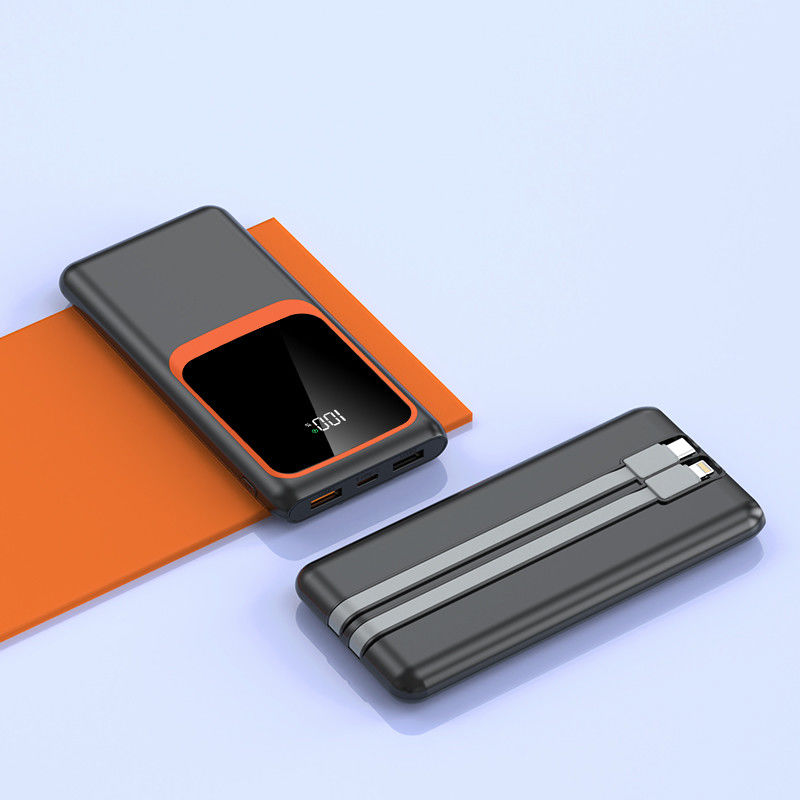 Fast Charging 10000mah Thin Power Bank with TYPE-C Input Interface and Over-Charging Protection