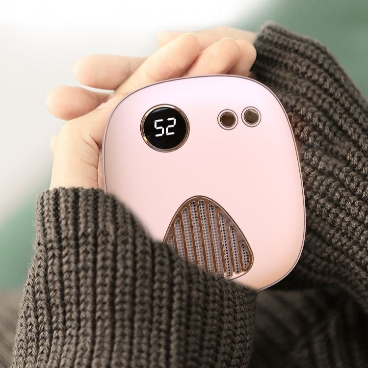 Winter Electric Hand Warmer USB Rechargeable Double-Side Heating Mini 5V Pocket Power Bank