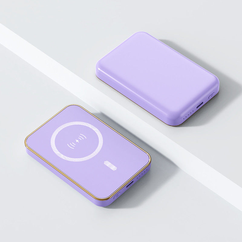 5000mAh Fast Charging ABS Wireless Chargers Power Bank for Mobile 2024 Latest Design