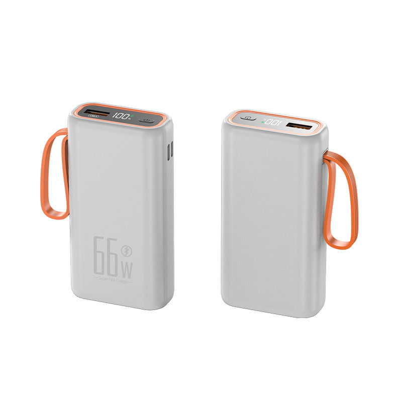 3A Input 10000mAh Mini Power Bank with Digital Display and 18W 22.5W 20W USB C Output