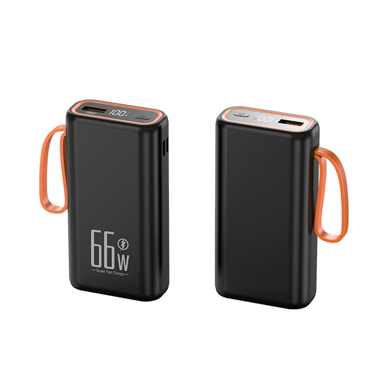 3A Input 10000mAh Mini Power Bank with Digital Display and 18W 22.5W 20W USB C Output