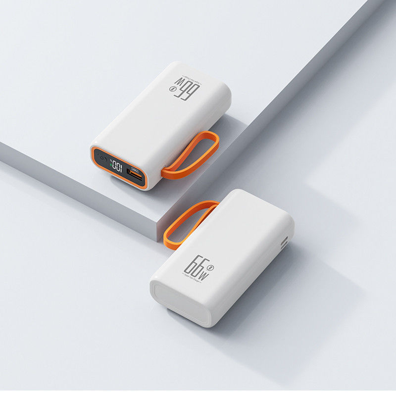 3A Input 10000mAh Mini Power Bank with Digital Display and 18W 22.5W 20W USB C Output