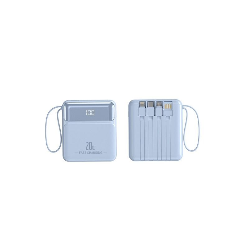 20W Fast Charge 10000mAh 20000mAh Universal Portable Power Bank with Micro USB Input and LED Display