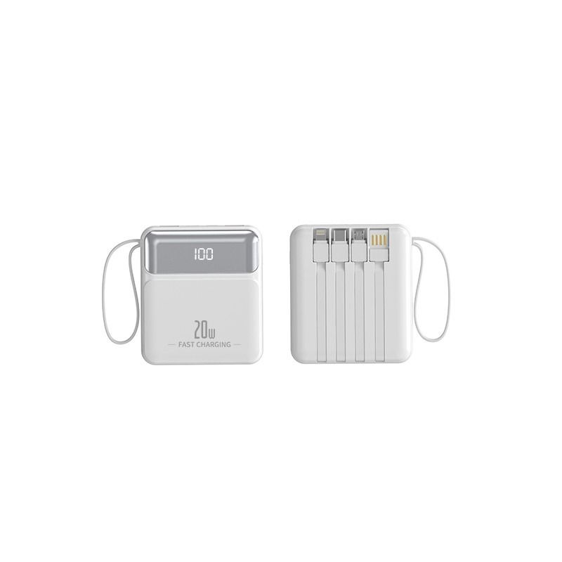 20W Fast Charge 10000mAh 20000mAh Universal Portable Power Bank with Micro USB Input and LED Display