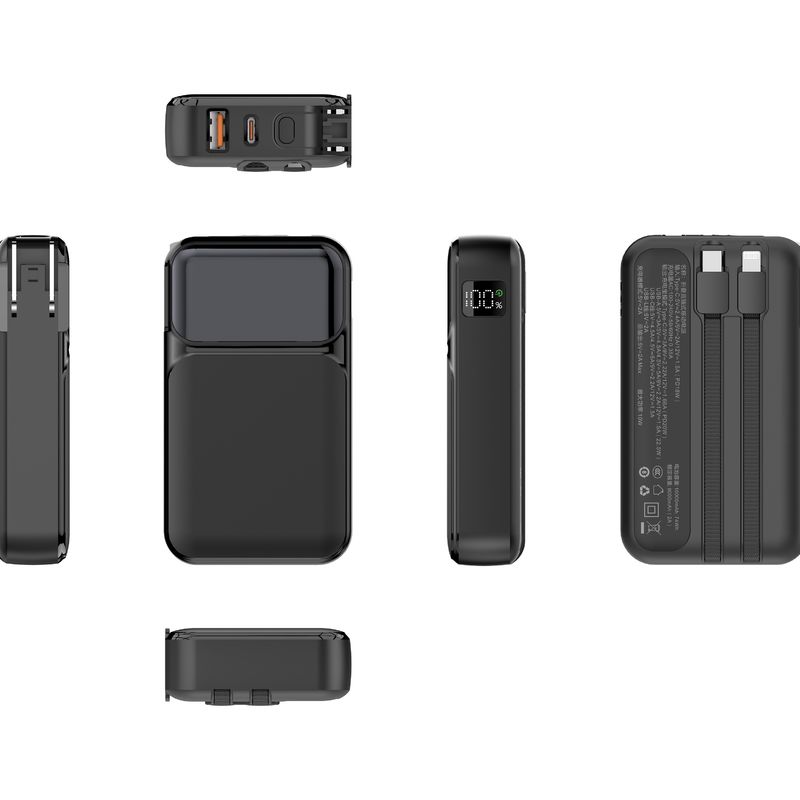 TYPE-C Input Interface 20000mAh Portable Power Bank with LED Display and ULTRATHIN Design